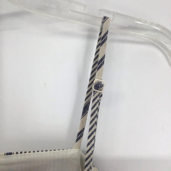 Altar’d State Ditsy embroidered Floral Pinstripe Sleeveless Mini Dress Size Med - Picture 5 of 9